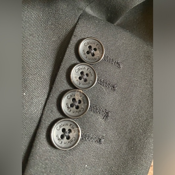 Calvin Klein men’s black suit jacket size L - Picture 7 of 9